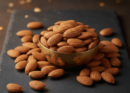 nutrition rich almonds