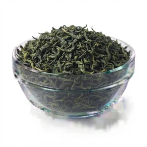 Dried Green Tea Leaves