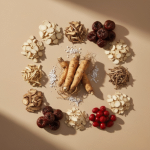 🌿 Codonopsis • Astragalus • Angelica Sinensis • Longan • Cornus