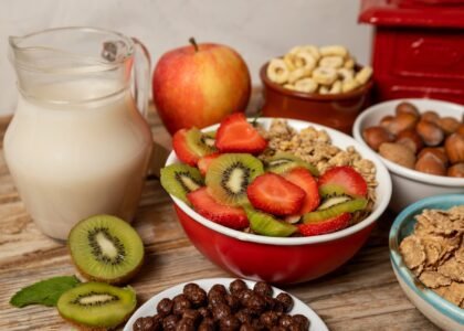 healthy diet snack mix
