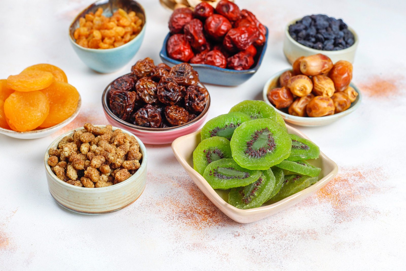 low sugar dry fruits