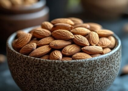 nutrition rich almonds