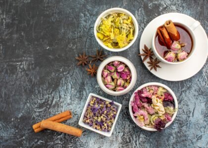 Organic Dried Flowers for Tea