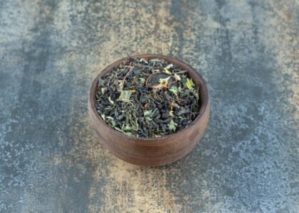 organic dried leaves for tea