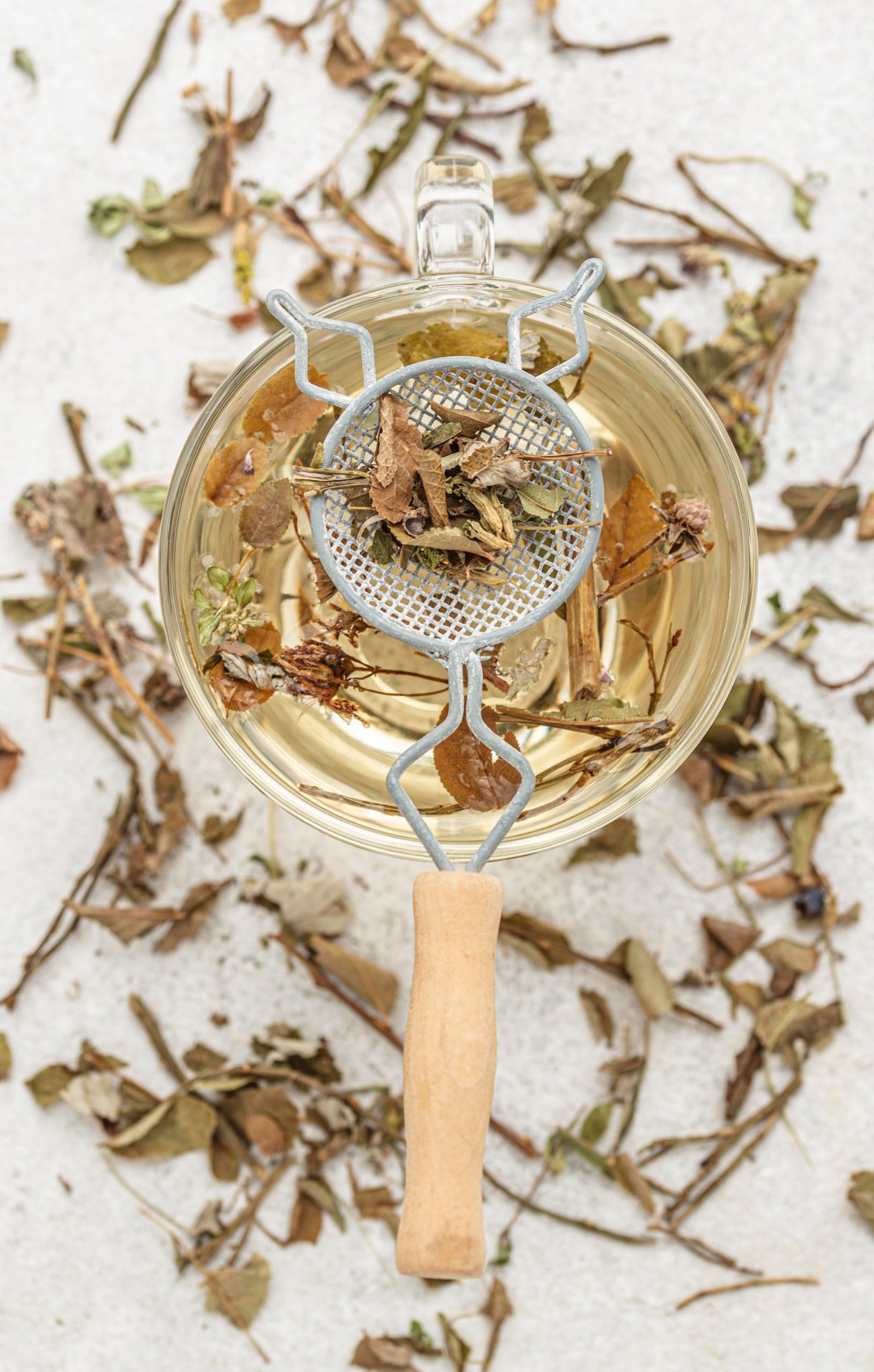 organic dried leaves for tea