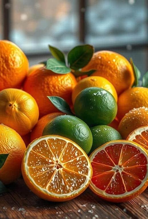 Winter fruits health benefits