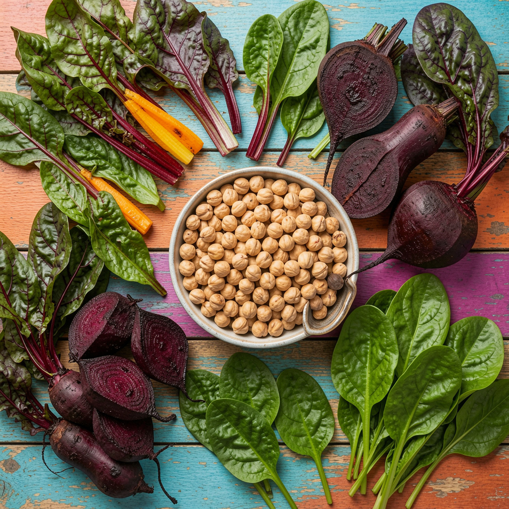 Iron Rich Vegetables Health Benefits