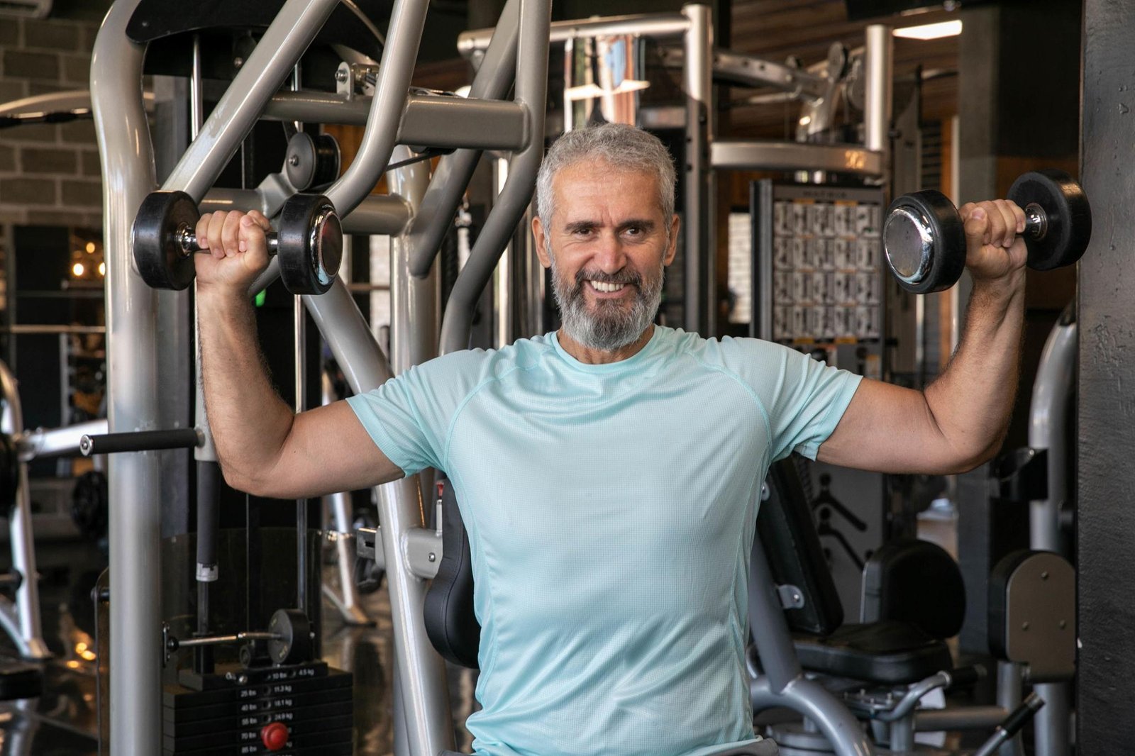 Chest Press Machine Exercises